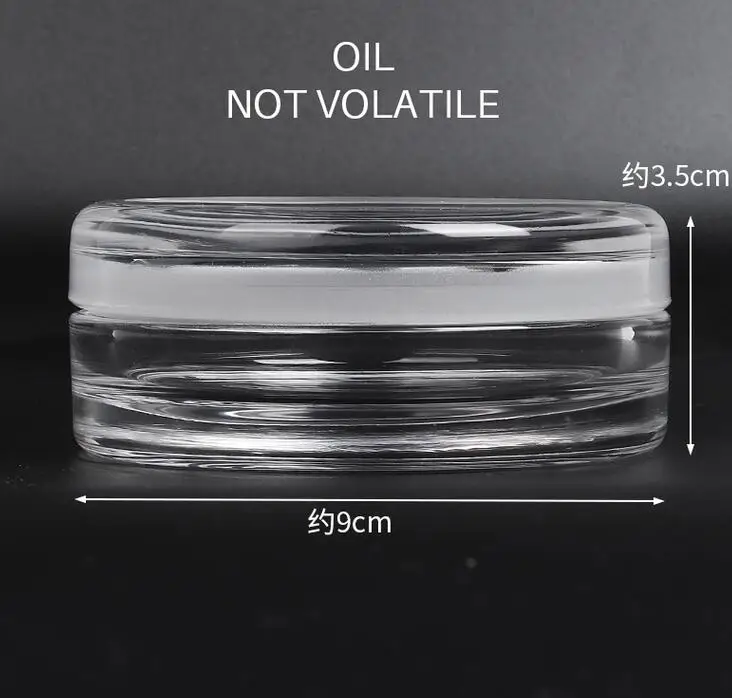 Large Tight Seal Glass Watch Repair Oil Cup for Holding Alcohol Benzene Cleaning Solutions W7675