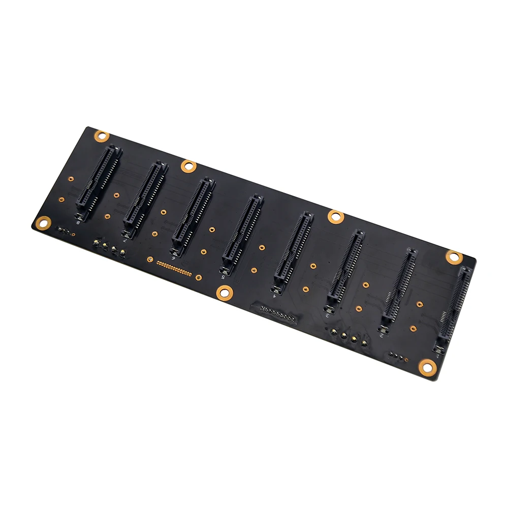 N3 Server Backplane JONSBO Chassis Accessories SATA Connector 8 Hard Disk Interface Circuit Board Only Applicable to Same Model