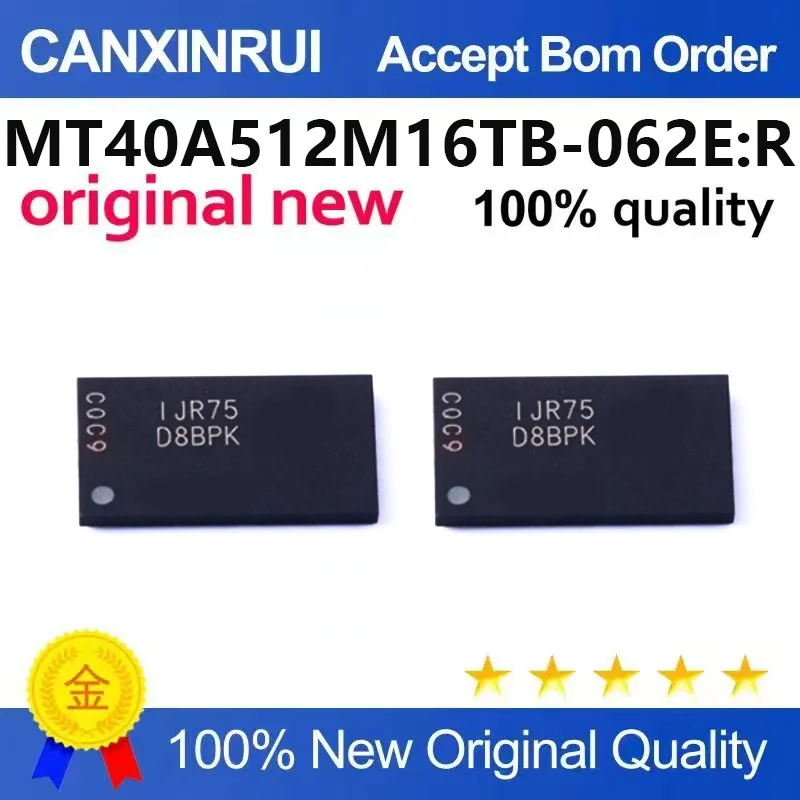 (5pcs-100pcs)Brand new original MT40A512M16TB-062ER BGA silk screen D8BPK memory