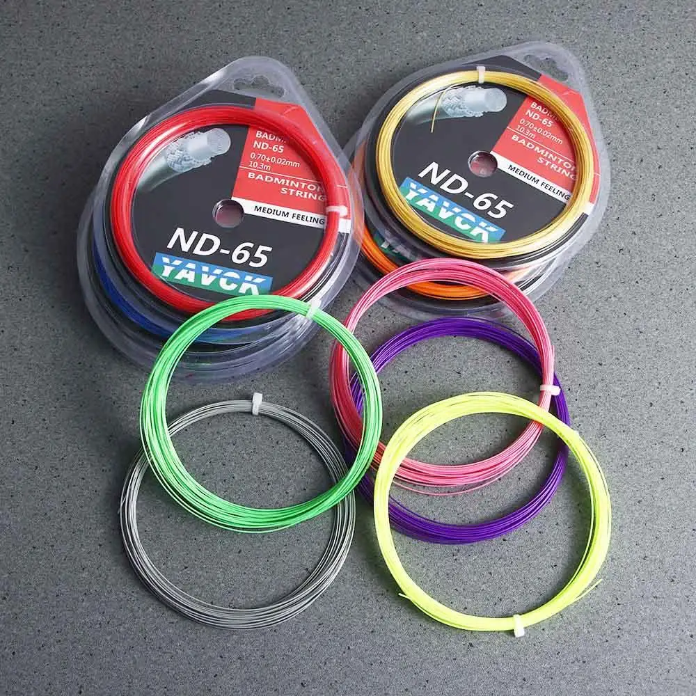 

Professional Carbon Nanofiber ND-65 Line 0.7 mm Badminton String Line Badminton Net Badminton String Shuttlecock Net