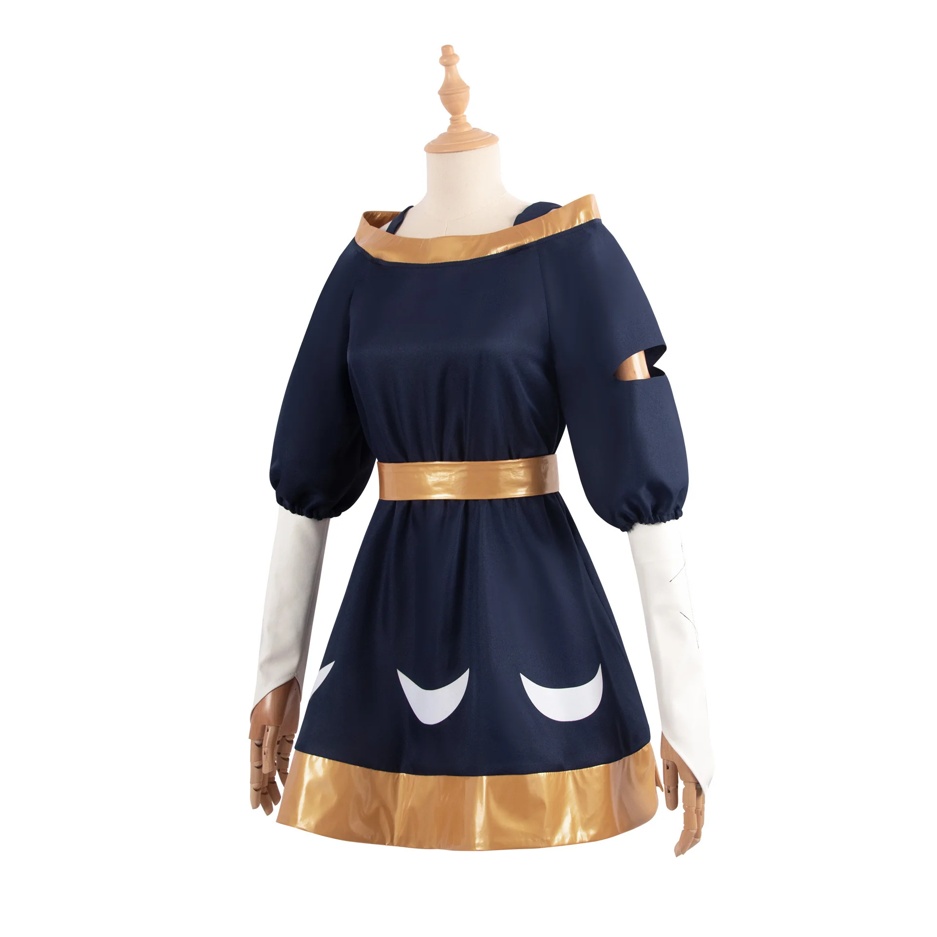 Anime Owl Cosplay House Amity Edalyn Costume Kids Blue Long Sleeved Dress Adult Girl Kawaii Halloween Cosplay Amity Clothings