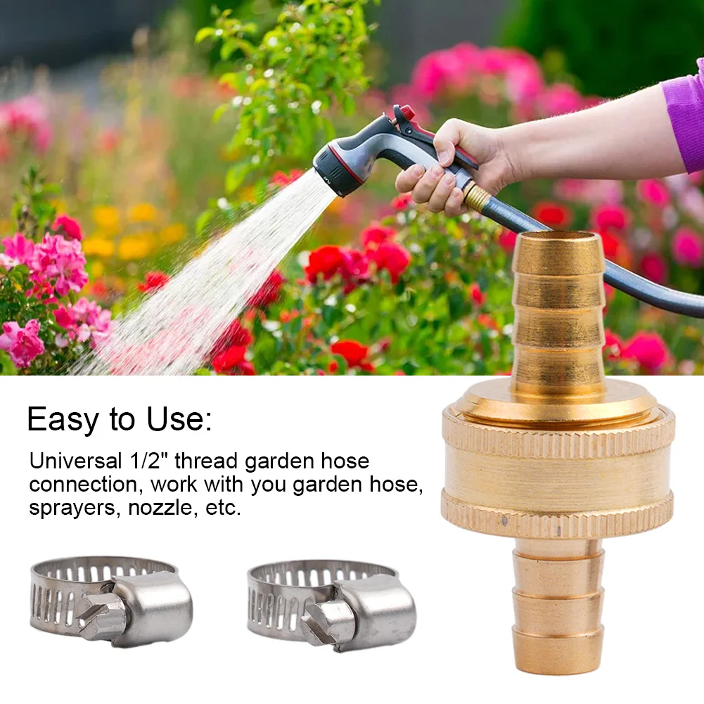 Hose Pipe Connector Garden Hose Brass 1/2\