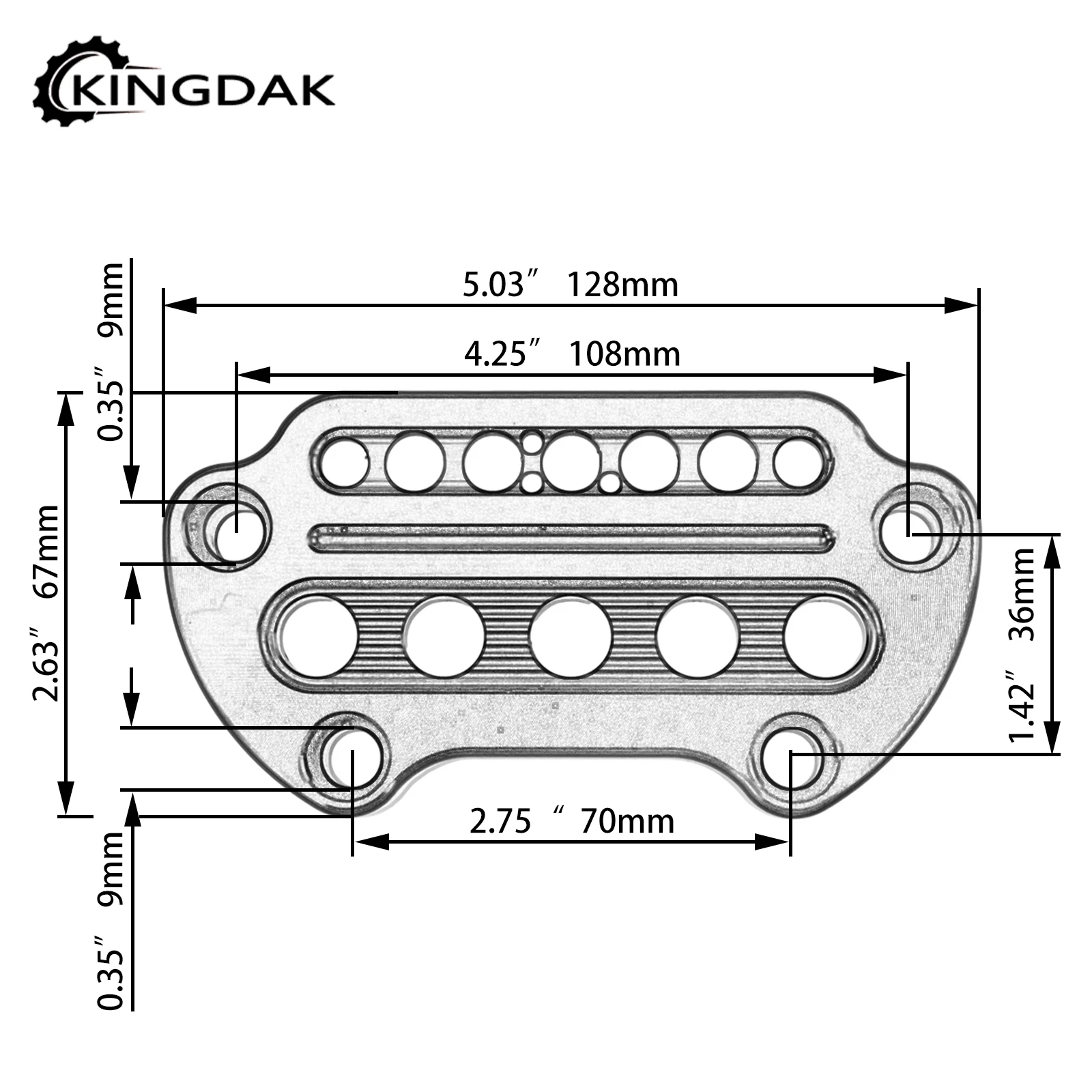 Instrument Speedometer Bracket Housing Side Relocation Cover Top Clamp Bar Riser Mount For Harley Sportster 883 XL 2004-2020