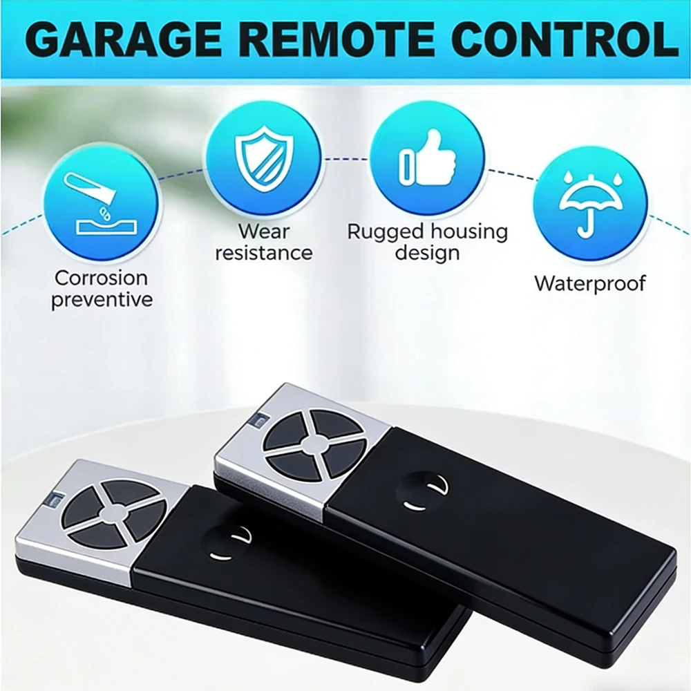 Multi Pack 2026 New 433MHz RF Hand Transmitter Compatible LiftMaster TX4UNI TX4UNIS MERLIN E940M E950M Garage Door Controller