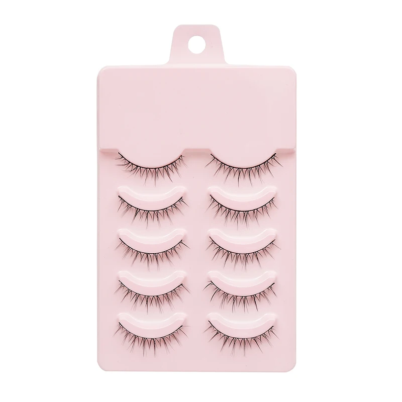 Natural 5 Pairs Professional Makeup Lashes Wispy False Eyelashes Korean Style Free shipping Cosplay Soft New Manga Beauty