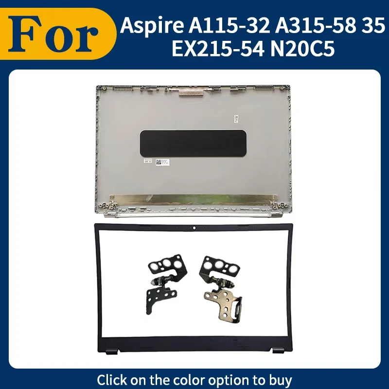 

Серебристый новый чехол для ноутбука Aspire A115-32 A315-58 A315-58G A315-35 A515-56 EX215-54