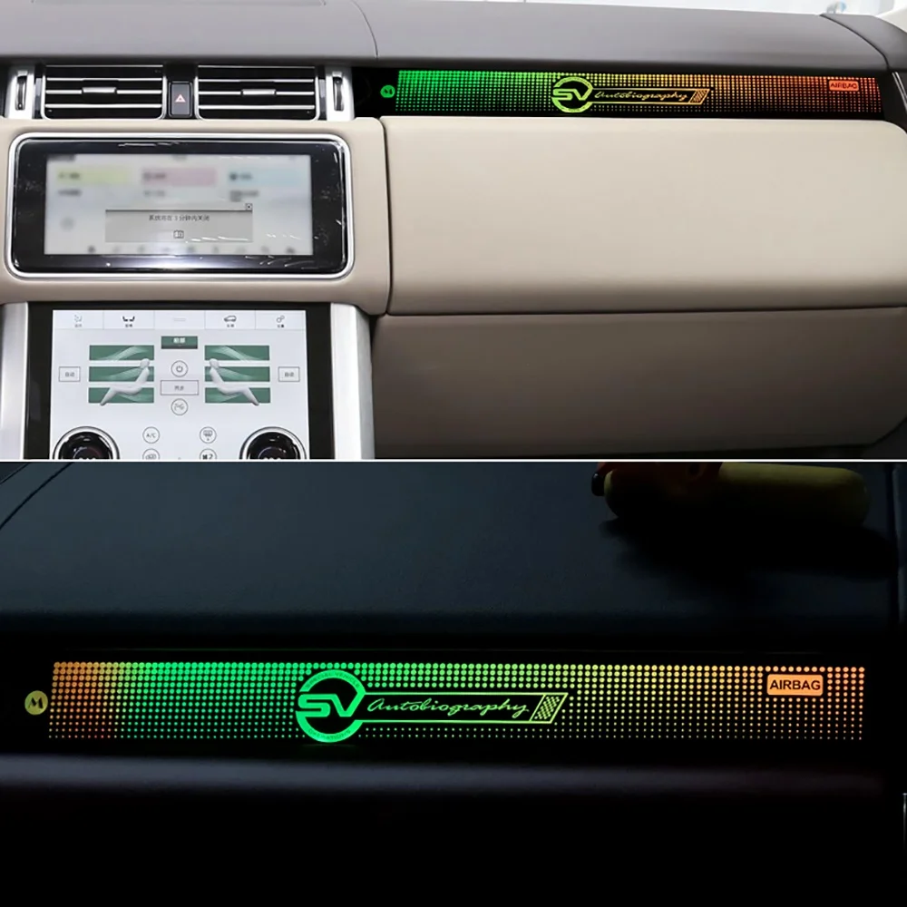 32 Color Luxury Car Ambient Light Interior Door Panel Decorative Color Changing Led For Land Rover RANGE ROVER VOGUE 2014-2020