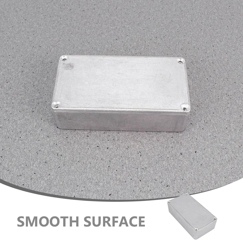 

Die Cast Aluminum Housing 74 Inch Longx472 Inch Wide Electronics Enclosure DIY Guitar Pedal Box Case Compatible