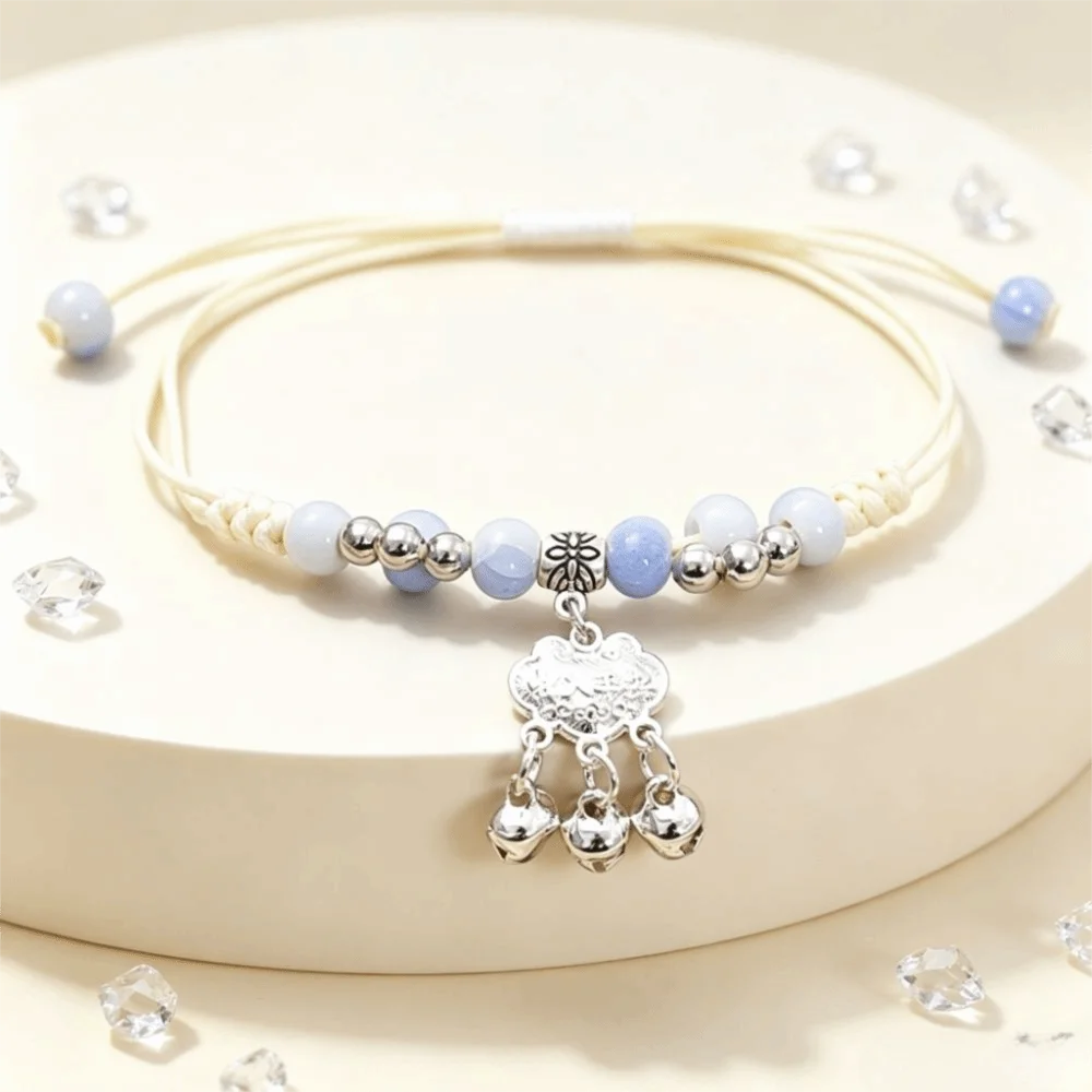 Art String Hand Rope Tassel Bracelet Male and Female New Safe Lock Bracelet Hand String Bracelet Girls
