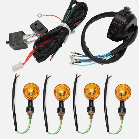 

Suitable for ATV Turn Signal Harness Horn Headlight Combination Kit