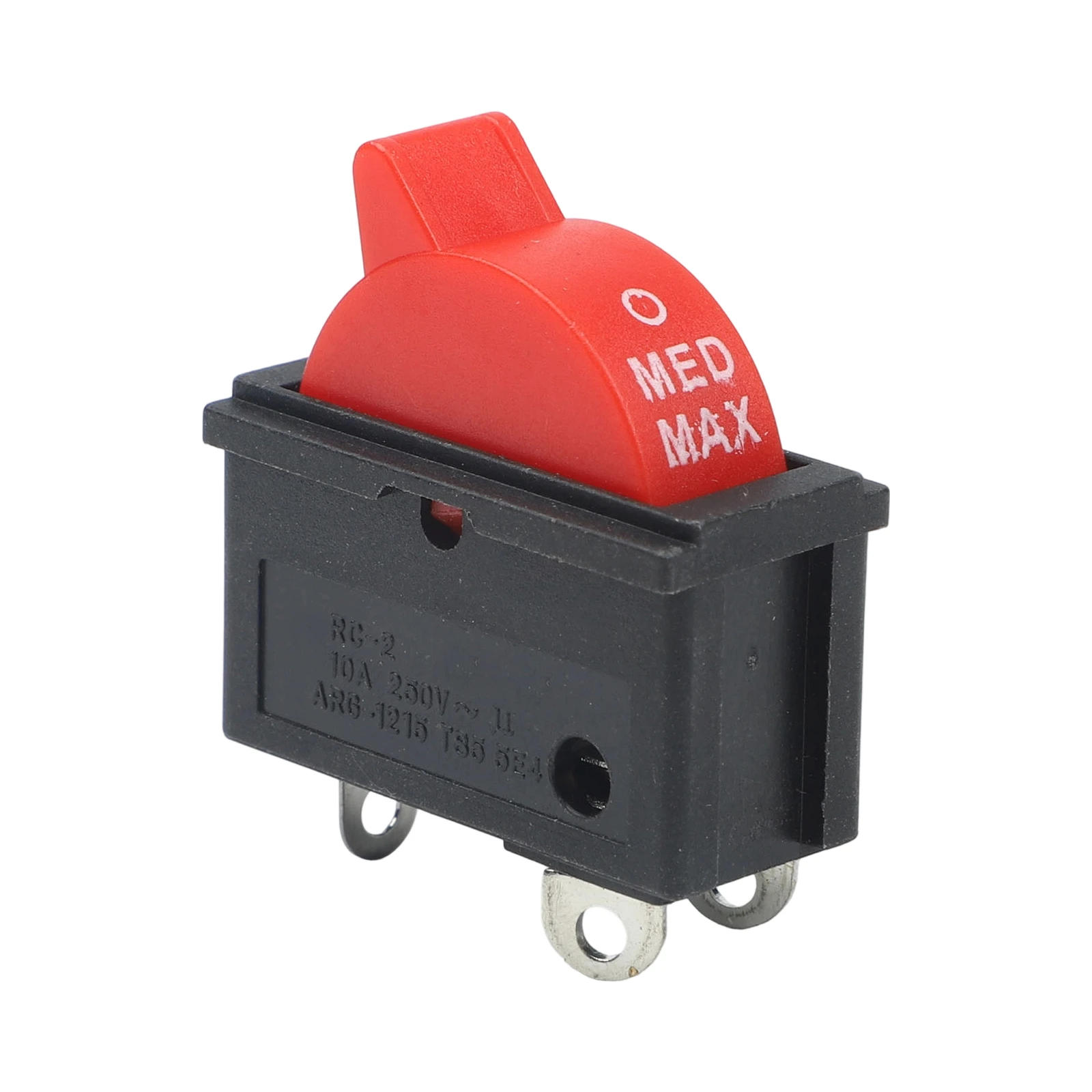 Snap-in Switches for Power Switch Three Pin Three Gears V2 Flame-retardant Shell 250V/10A 3 Position SPDT for toggle Switch