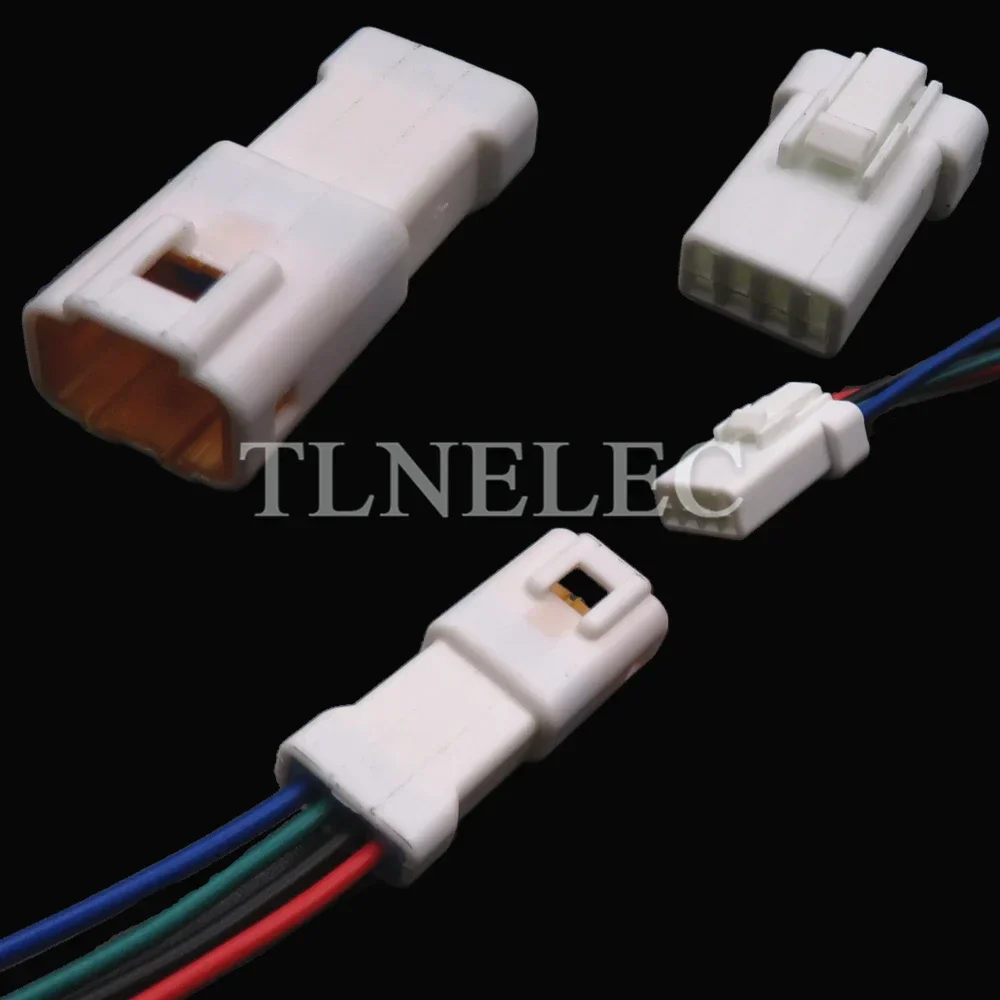 4 Pin Way Miniature รถสายไฟขั้วต่อสายไฟอัตโนมัติซ็อกเก็ตไฟฟ้า 04T-JWPF-VSLE-S 04R-JWPF-VSLE-S