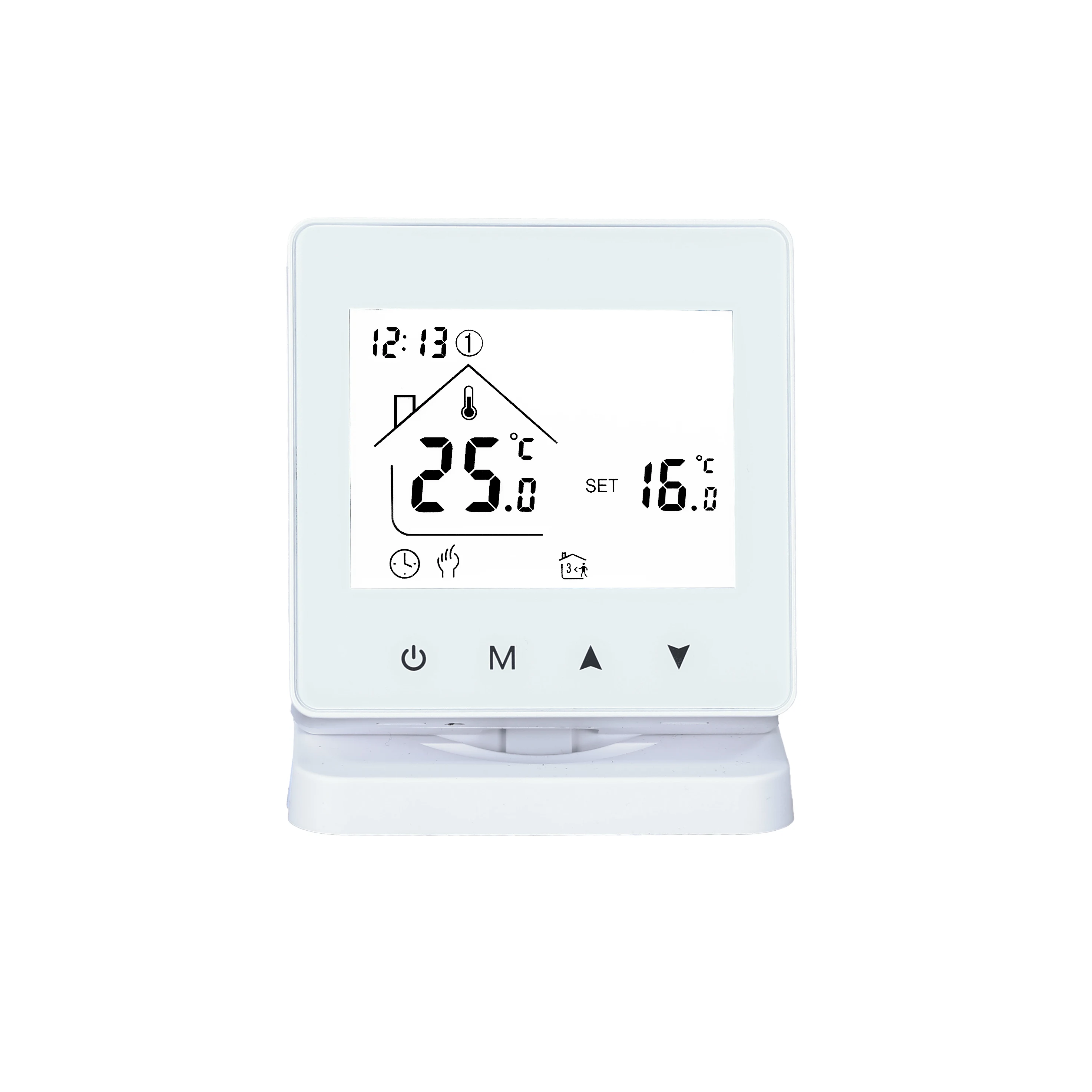 Tuya RF Wireless Connection, Smart Room Thermostat, Water Heating, Gas Wall Hung Boiler, Touch Screen, WiFi Mobile Phone Control