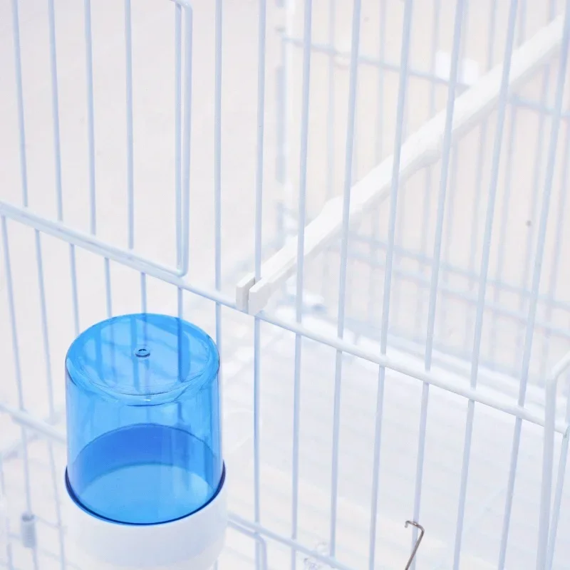 Vendite caldeHigh Guality 2023 Vendita calda Gabbie per uccelli da allevamento impilabili Gabbia per uccelli d'amore di lusso fatta a mano Acquista gabbia per pappagalli canarini in metallo 4