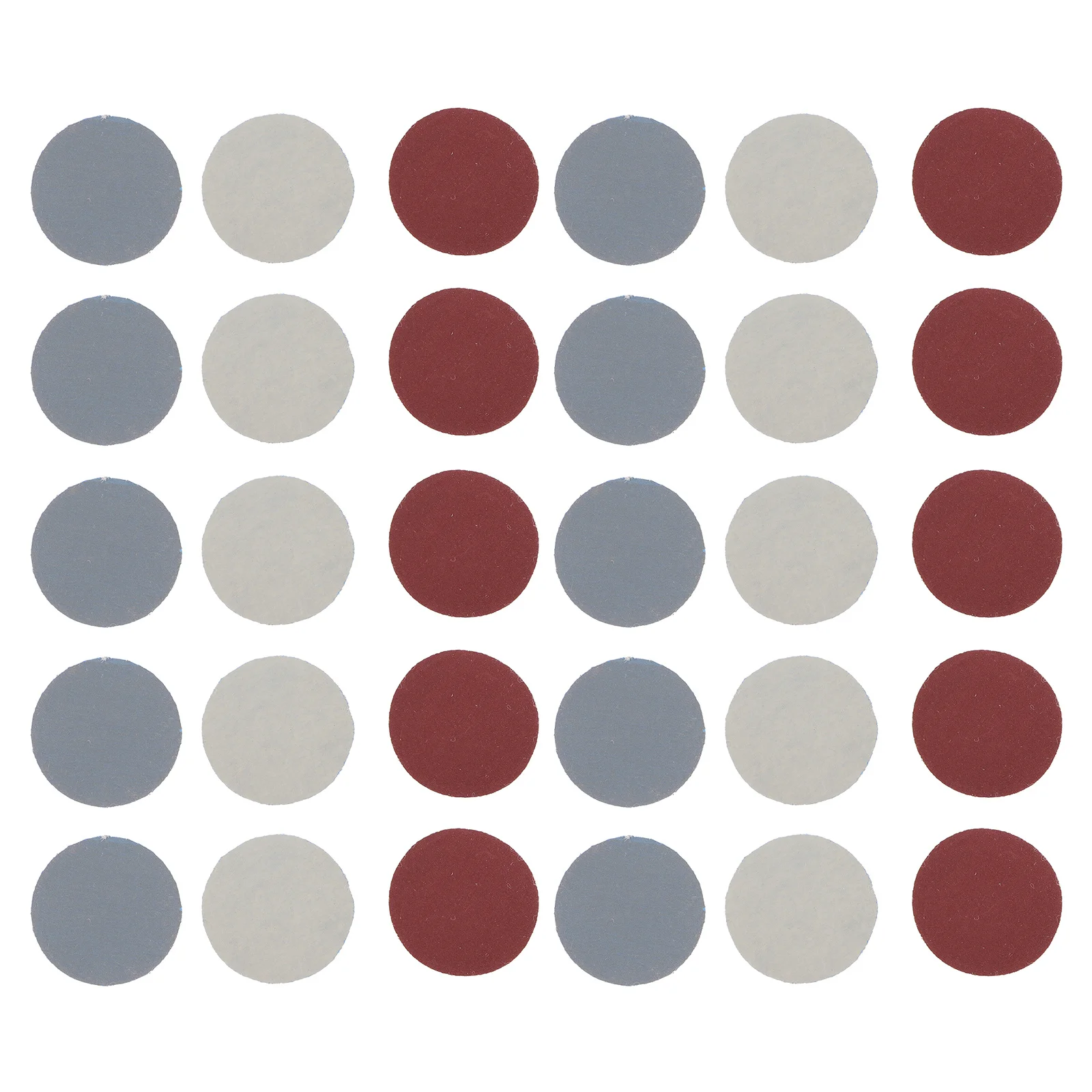 180개 원형 샌딩 디스크 25mm 다중 그릿 60-10000 미세에서 거친 연마재 포함 가구용 자가 접착 백킹