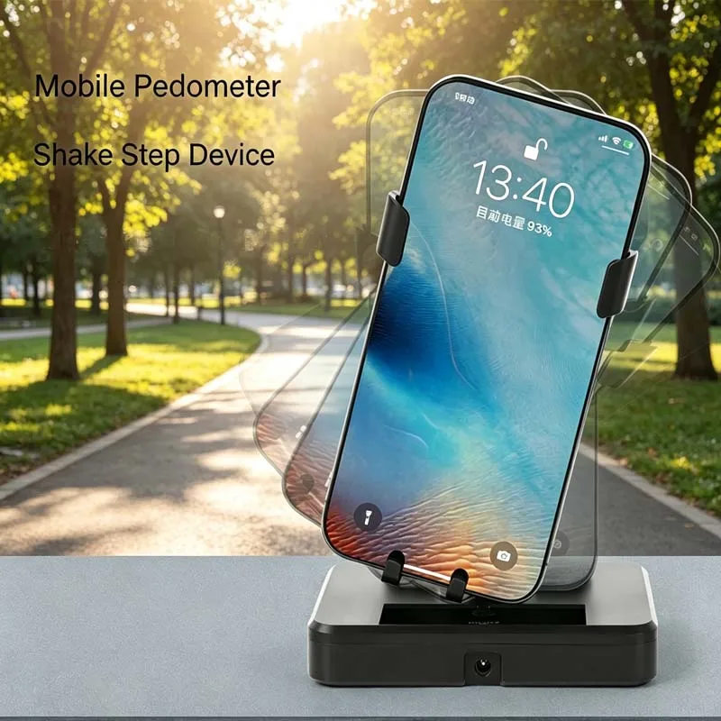 

Silent Counterweight Pedometer Automatic Shake Phone Stand Operation Step Counting Swing Device Magnetic Shielding