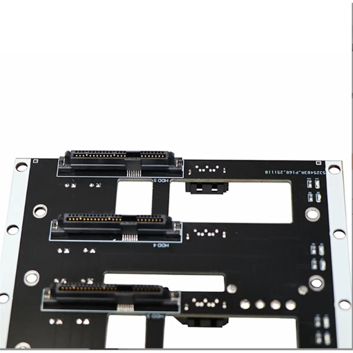Big 4D Corner Power Supply Five Bay for Hard Drive Backplane NAS Chassis Adapter 6G/Bps Storage Server Backplane