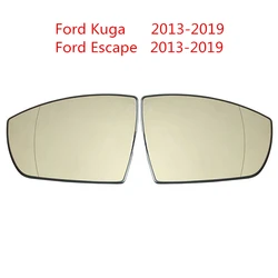 Side Mirror Glass For Ford Kuga 2013-2019 Ford Escape 2013-2019 HD With Heating Rearview Mirror Lens Automotive Accessories