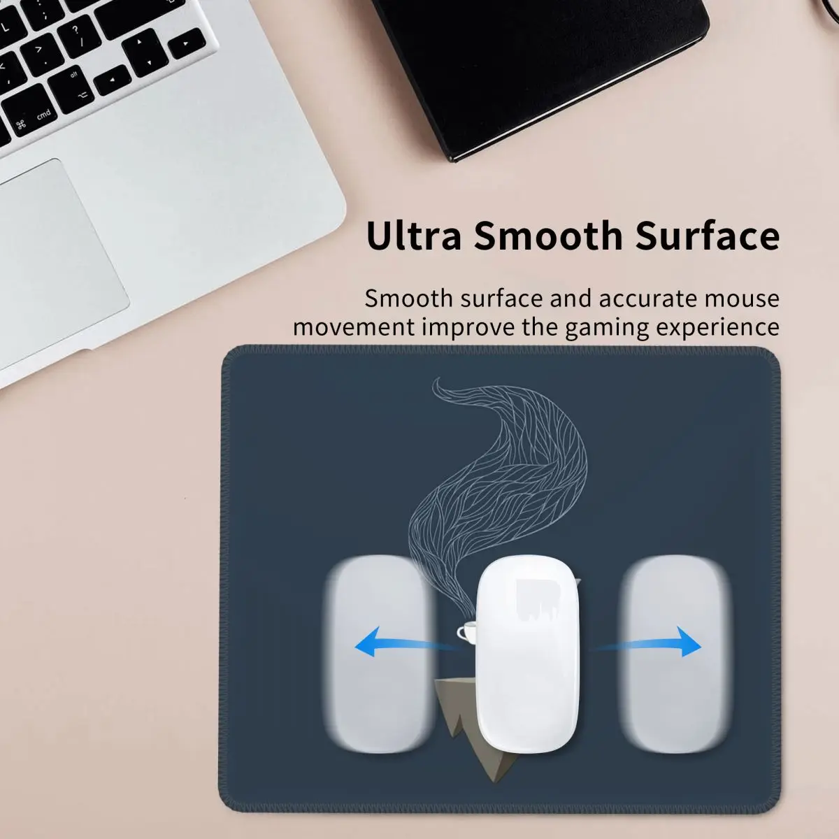 

Коврик для мыши Fox Tea, коврик для компьютерной клавиатуры, коврик для мыши, игровой коврик для ноутбука, офисные аксессуары, настольные коврики