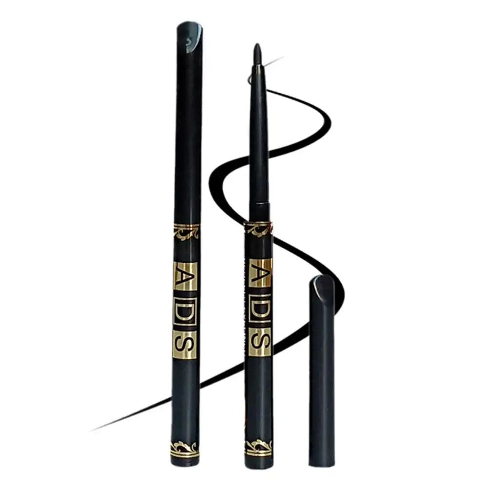 1pcs Long Lasting Black Liquid Eyeliner Waterproof Eye Liner Pencil Quick Drying Not Bloom Natural Eyeliner Liquid Pen Cosmetic