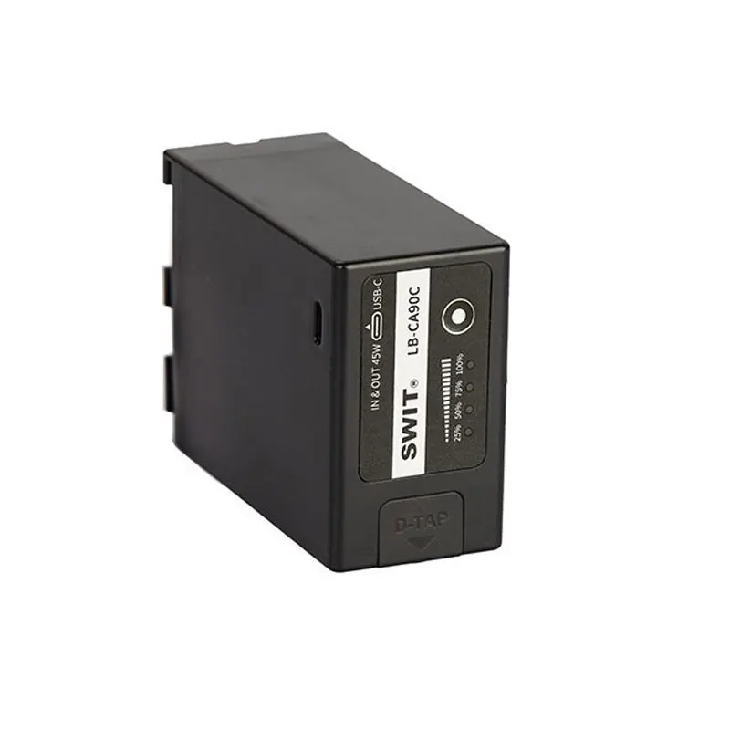 SWIT LB-CA90C Canon BP-A Series batería 90Wh/6.2Ah capacidad para Canon EOS-C200 C300MK2 C500MK2 XF605 XF705 BP-A30/A60