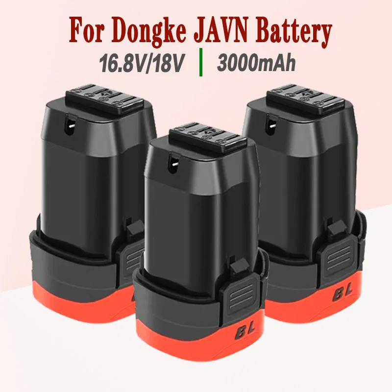 

2025 100%New16.8V/18V 3000mAh Battery for Dongke JAVN Battery, Brushless Small Steel Gun, Starter, Brushless Lithium