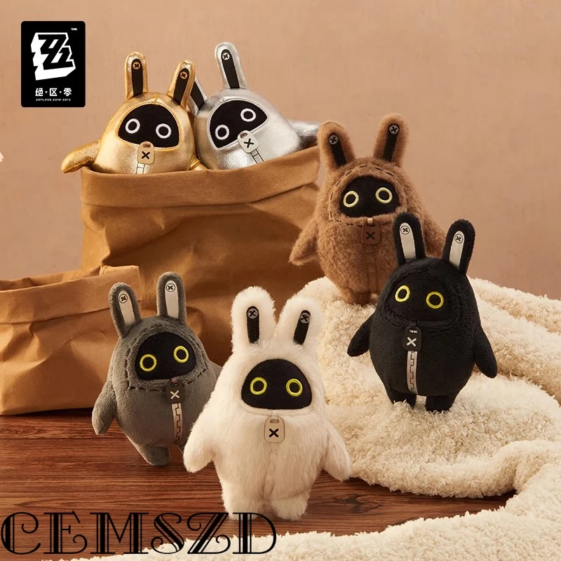 

[Genuine] Game Zenless Zone Zero BangBoo Cosplay 14CM Cute Plush Hanging Set Anime Cartoon Keychain Accessories Halloween Gifts