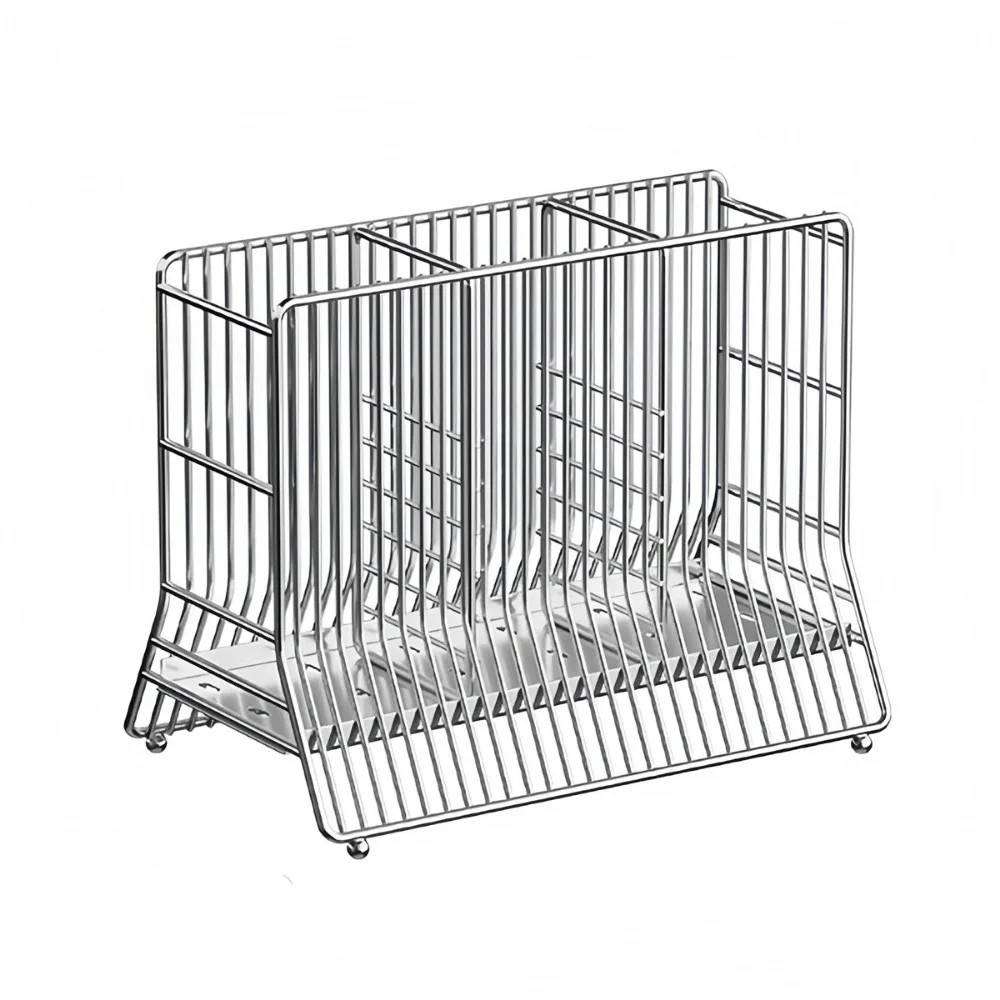 

Large Capacity Cutlery Drying Basket Moisture-proof Anti-slip Chopstick Storage Box Space Saving Chopstick Drying Rack for Home