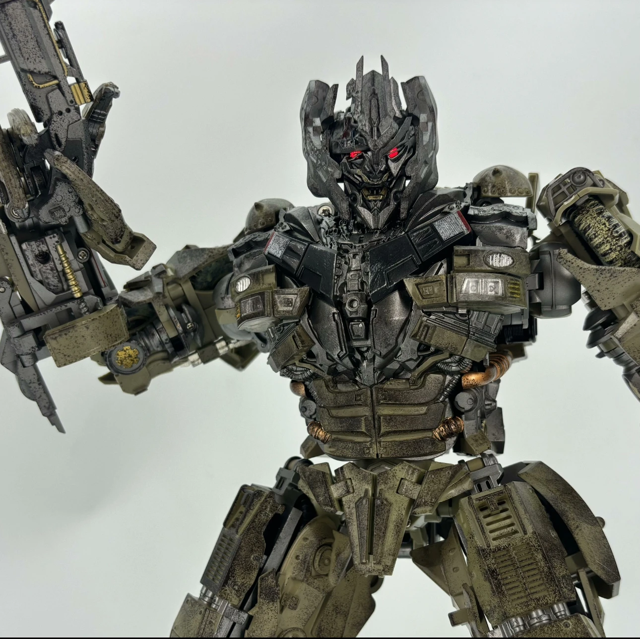 DP01V Transformatie DP-01V Verbeterde Versie MG Tank Megatank Apered Vers Maat Vers 35 cm Action Figure Verzamelen Geschenken