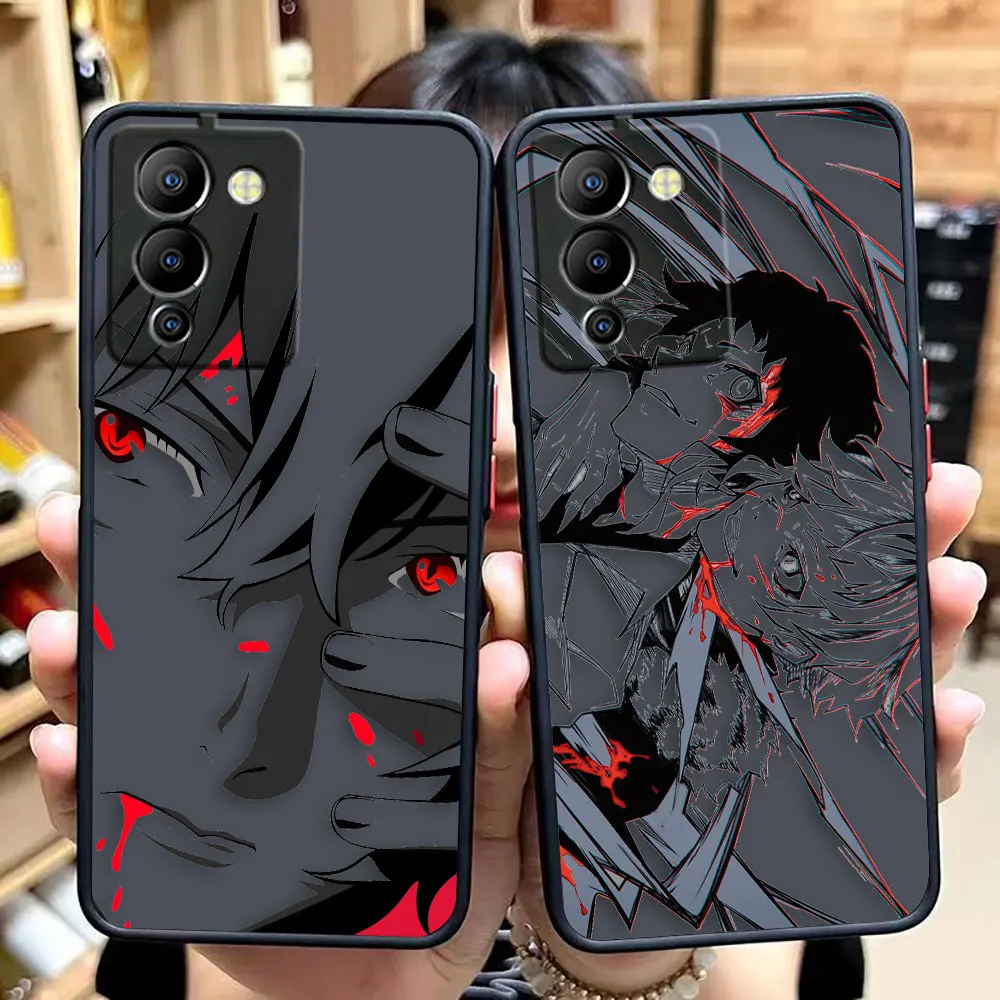 Matte Phone Case for infinix NOTE 30 12 G96 11 10 8I 8 7 SMART 4 SPARK 8 8P 5 6 PRO Case Funda Shell Bungou Stray Dogs Dazai