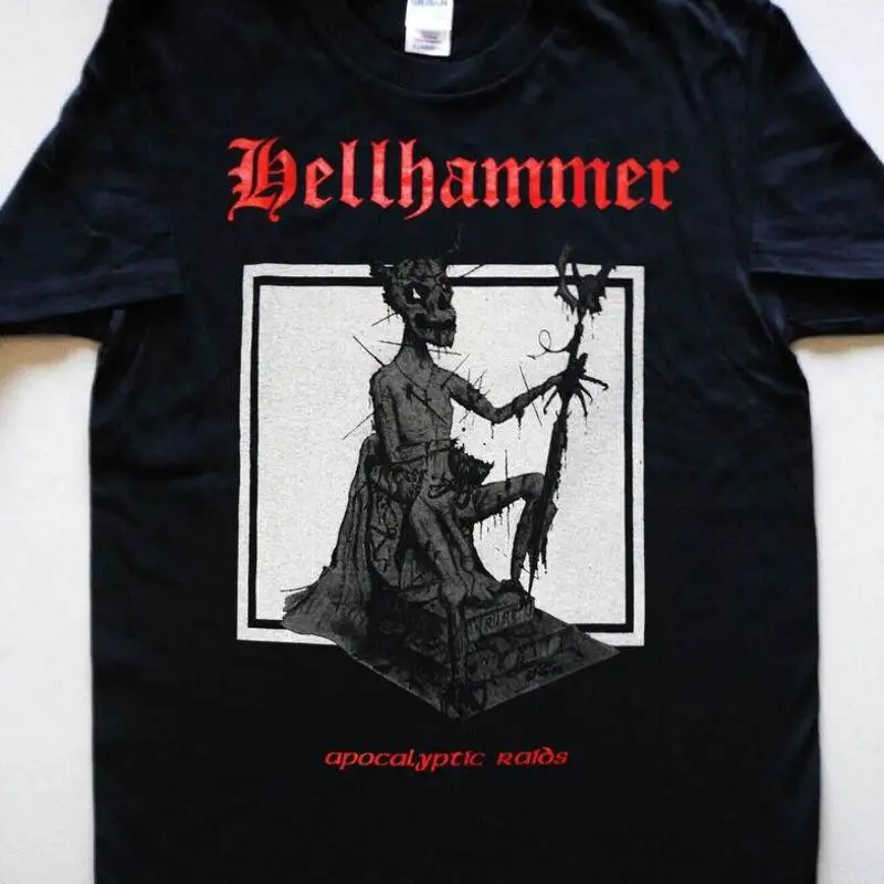 

Rare Hellhammer T Shirt All Size Cotton Black