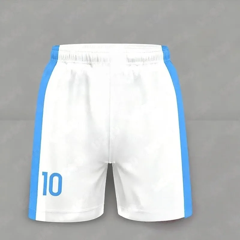 2026 Summer 3D Printing # 10 Football Shorts for Adults and Children's Leisure Sports Daily Exercise Competition Casual Shorts