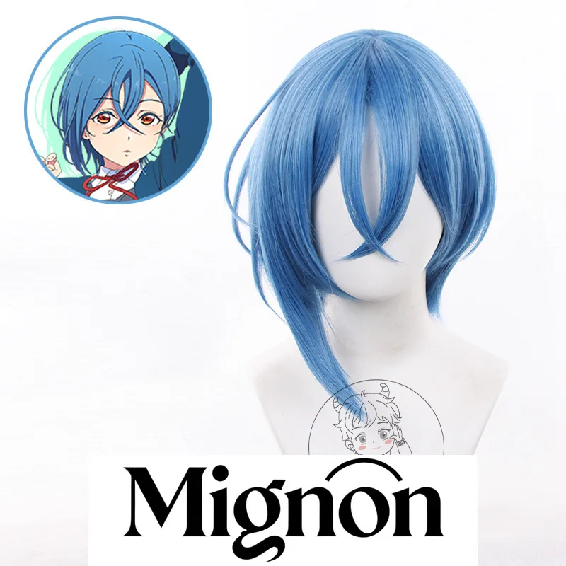 

Люблю жить! СуперЗвезда!! Вадана Шики Косплей Парик Круглая Голова Короткие Волосы Подарок на Хэллоуин