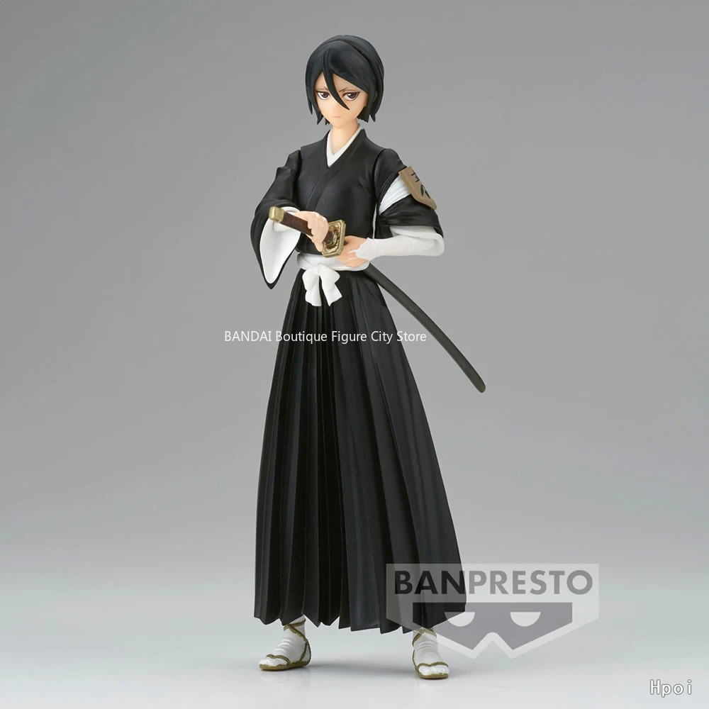 Brand New Spot Genuine Bandai BANPRESTO BLEACH Kuchiki Rukia Action Anime Figure Model Gift Collection