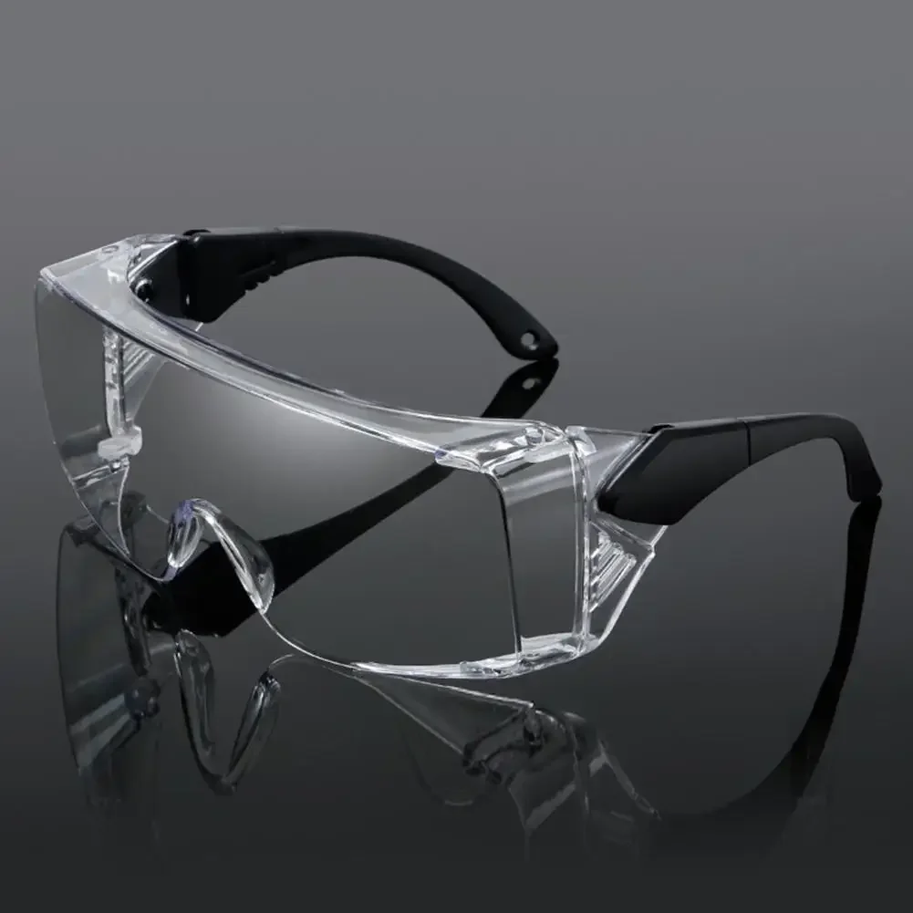 Motorcycle Goggles Glasses Men Women Eye Protect Off-road Cycling Safety Anti Splash Dust Proof Work Lab Eyewear Clear Lens