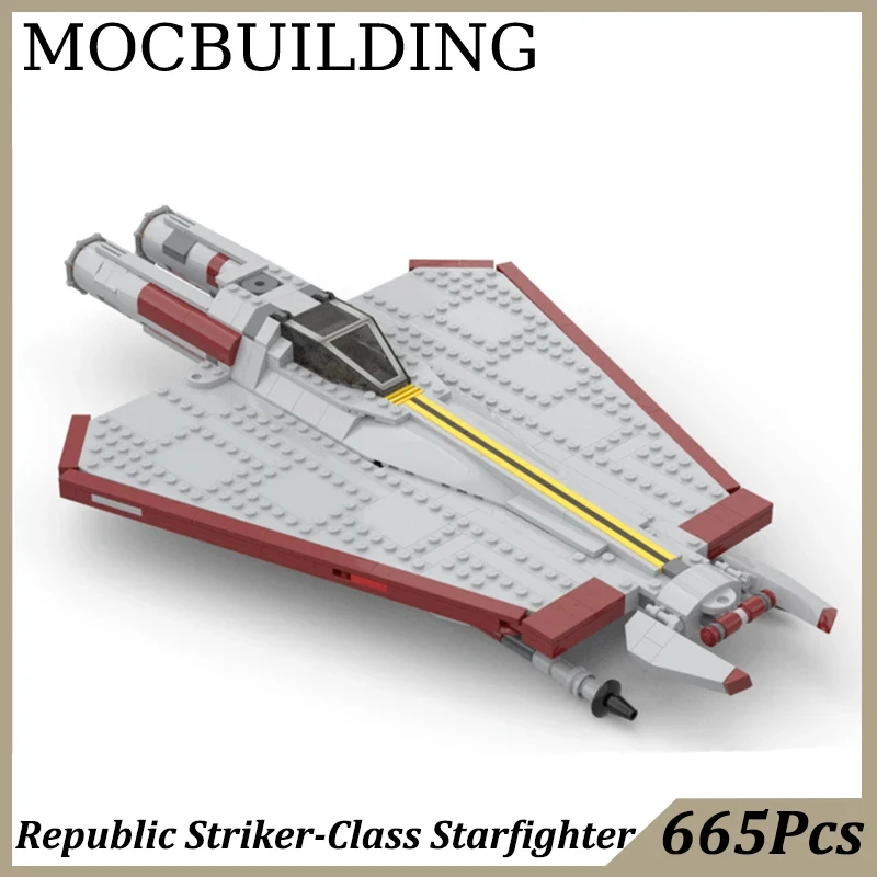 Space Aircraft Plane Airplane Model Military MOC Building Blocks Toys Birthday Gift Construction Toy