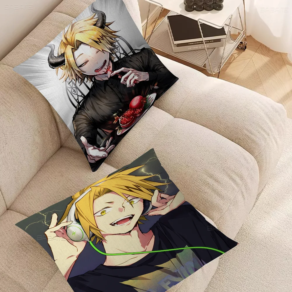 My Hero Academia Kaminari Denki Pillow Cushion Cover Pillowcase Living Room Sofa Home Decor Customized