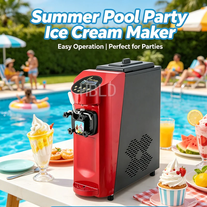 Multifunctional Efficient Ice Cream Cone Machine Single Flavor Stainless Steel Snack Maker for Business Use