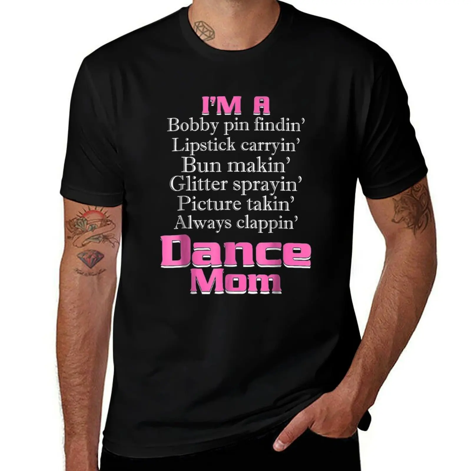 

Футболка Dance Mom I'm a Dance Mom, мужская футболка, хлопковые футболки высокого качества, дизайнерская футболка