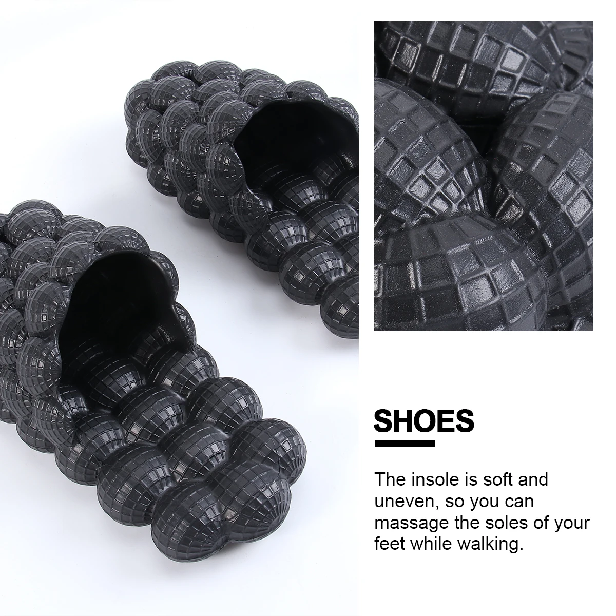

Bubble Soft Massage Bottom Non slip Home Indoor Dry Comfortable Summer Shoes Household UseMen Shoes
