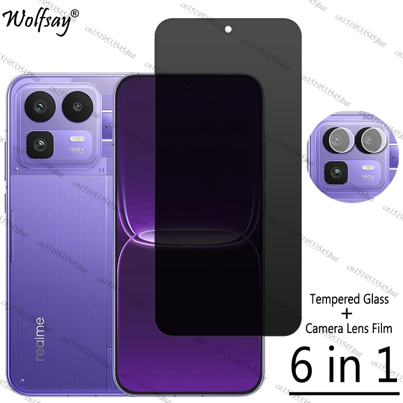 

Защитная пленка для экрана Realme Neo 8, антишпионское закаленное стекло для камеры Realme Neo 8, стекло для Realme Neo 8, 6,78 дюйма