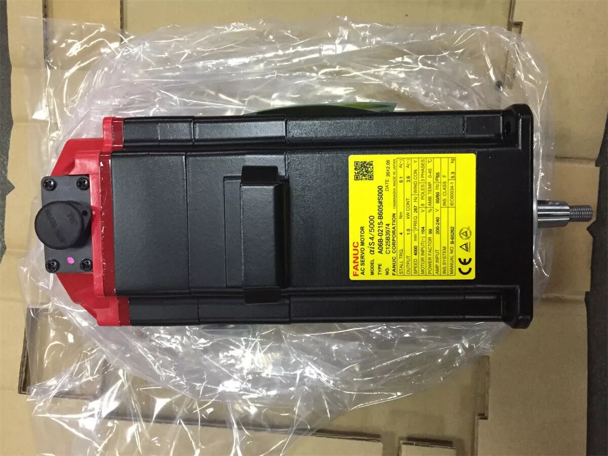 

A06B-0215-B605 Fanuc Servo Motor Tested Ok A06B 0215 B605