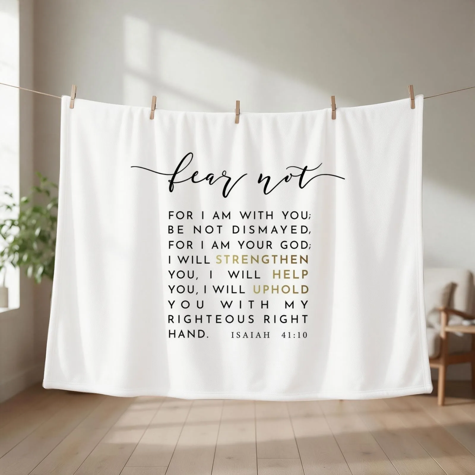 Fear Not Throw Blanket Hairys Fashion Sofas for winter Tourist Blankets