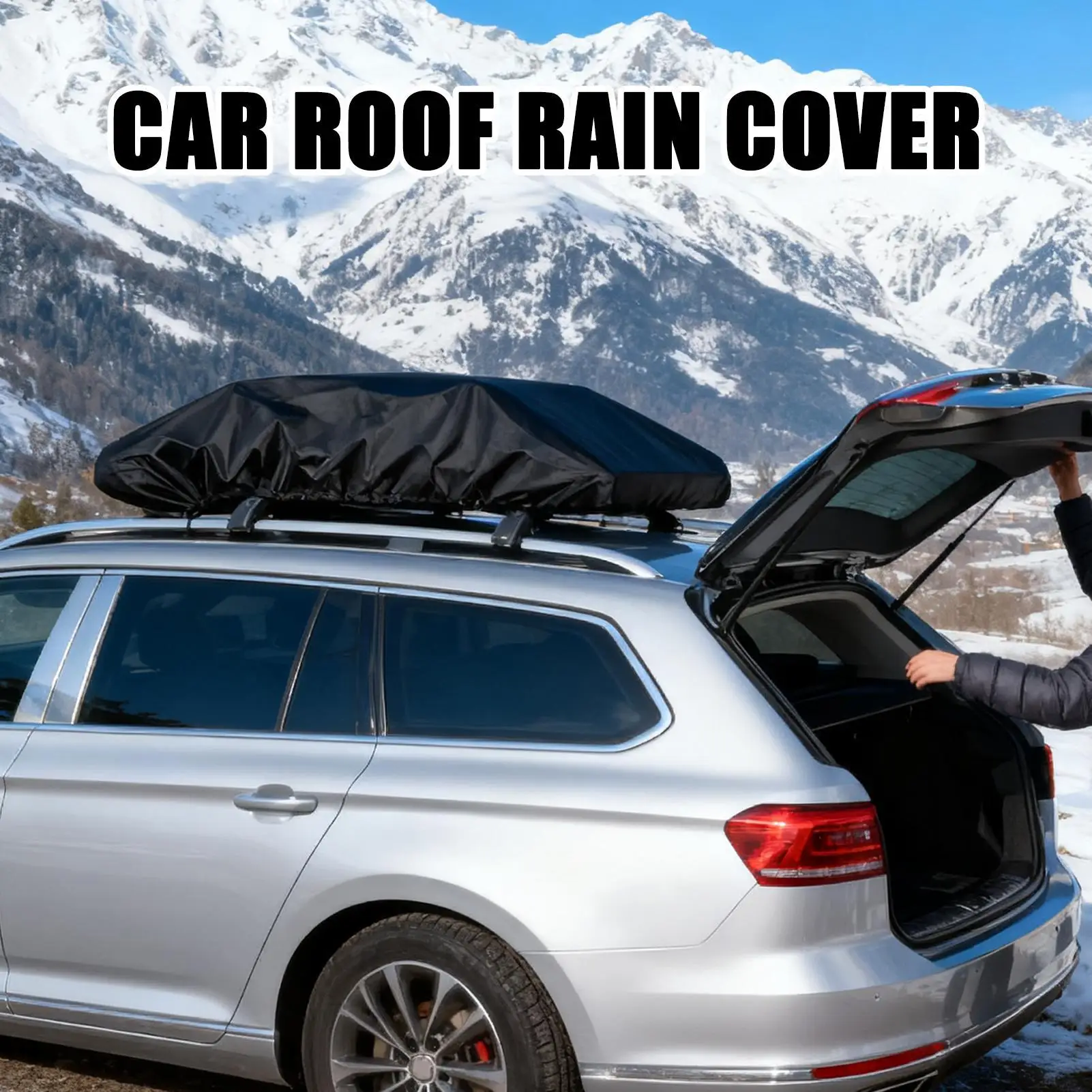 

Car Roof Rack Cargo Cover Luggage Cover Waterproof Vehicle Luggage Protector For Camping Travel Vehicle Automotive Car SUV