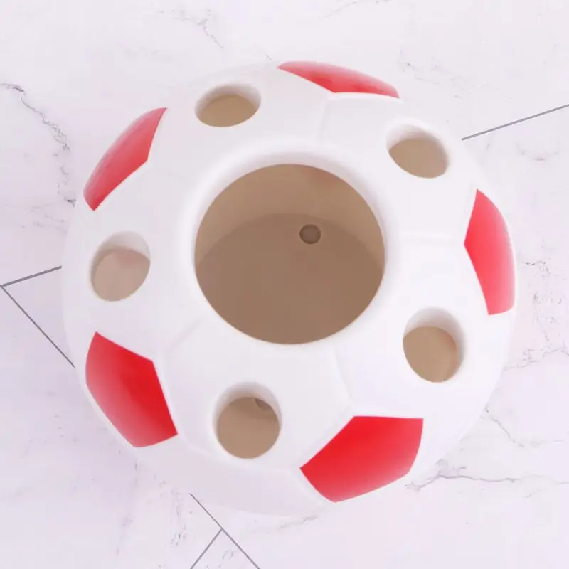 Porte-stylo Football créatif, conteneur brosse à dents, orgue bureau multifonction, livraison directe