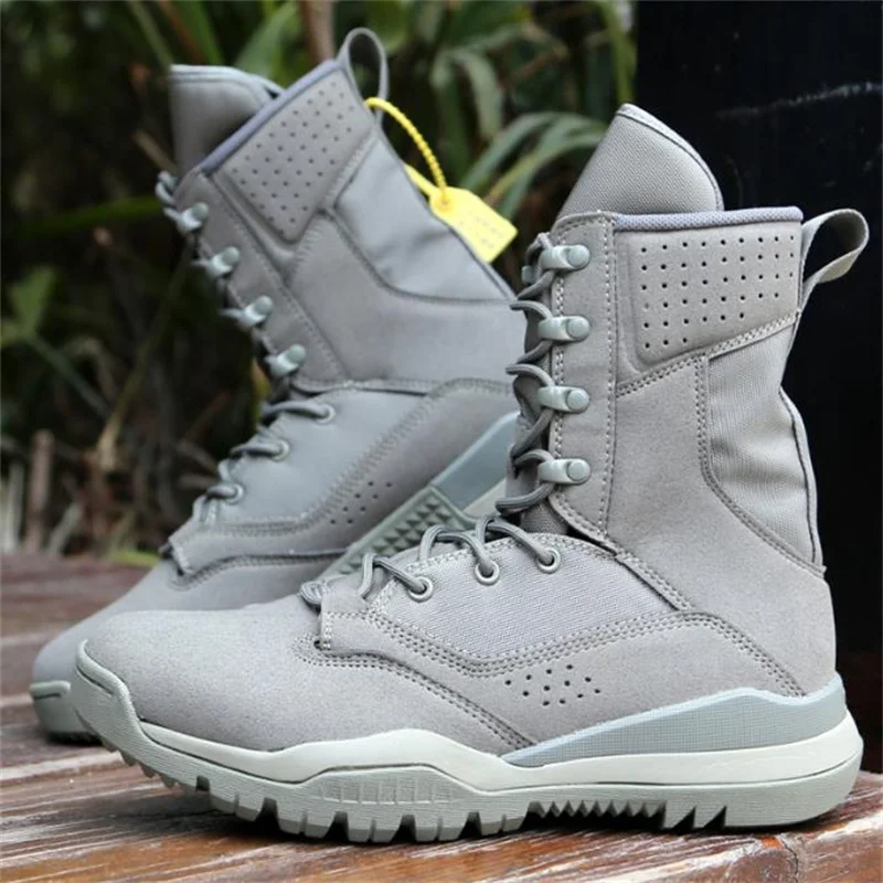 Fashion Men\'s Spring Autumn Boots Outdoor Men Hiking Boots Autumn Sneakers Light Non-slip Men Desert Boots Ankle Boots