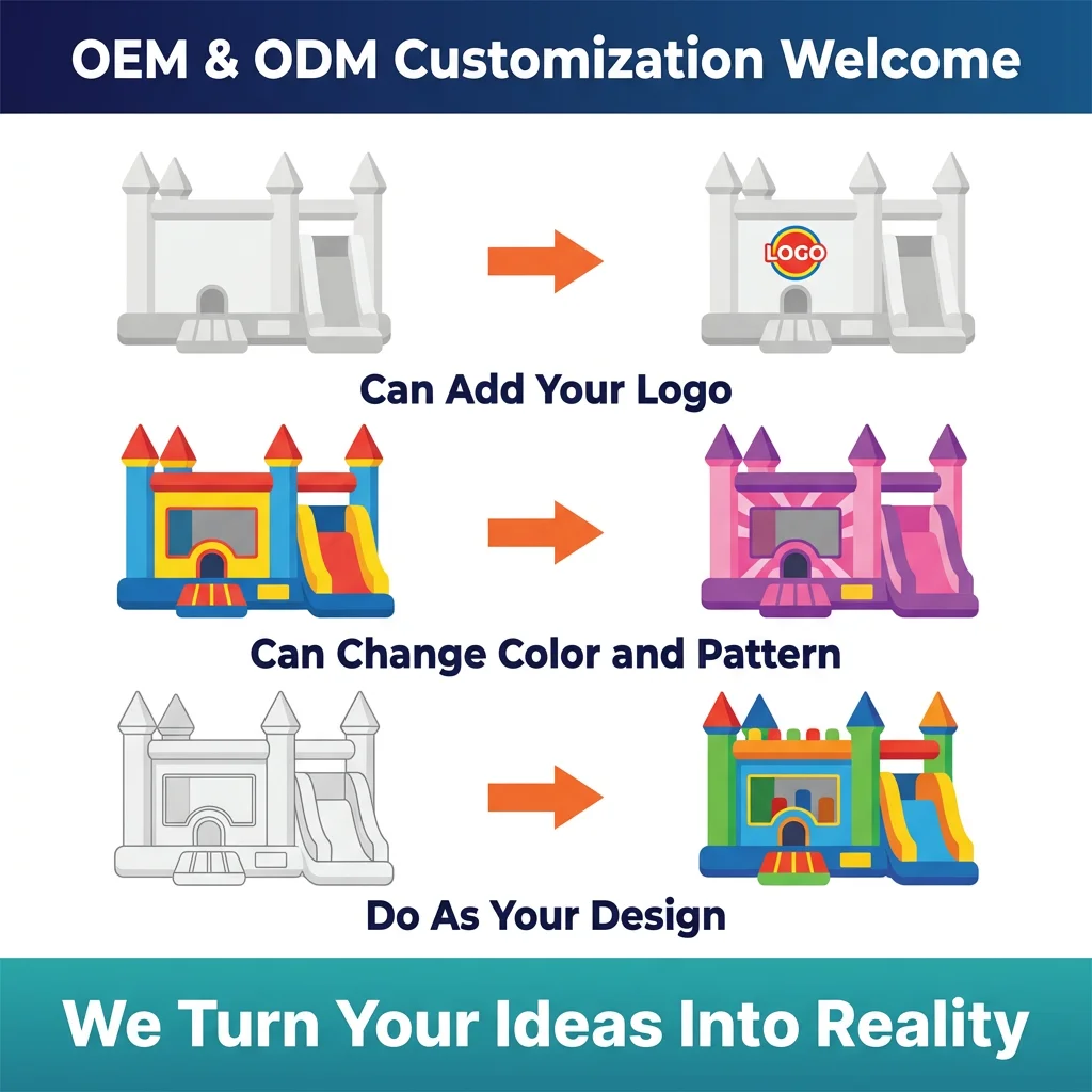 Wholesale Factory Children Outdoor Playground Outdoor Jumping Castle Bouncer Air Bounce Home Inflatable Bounce House With Slide