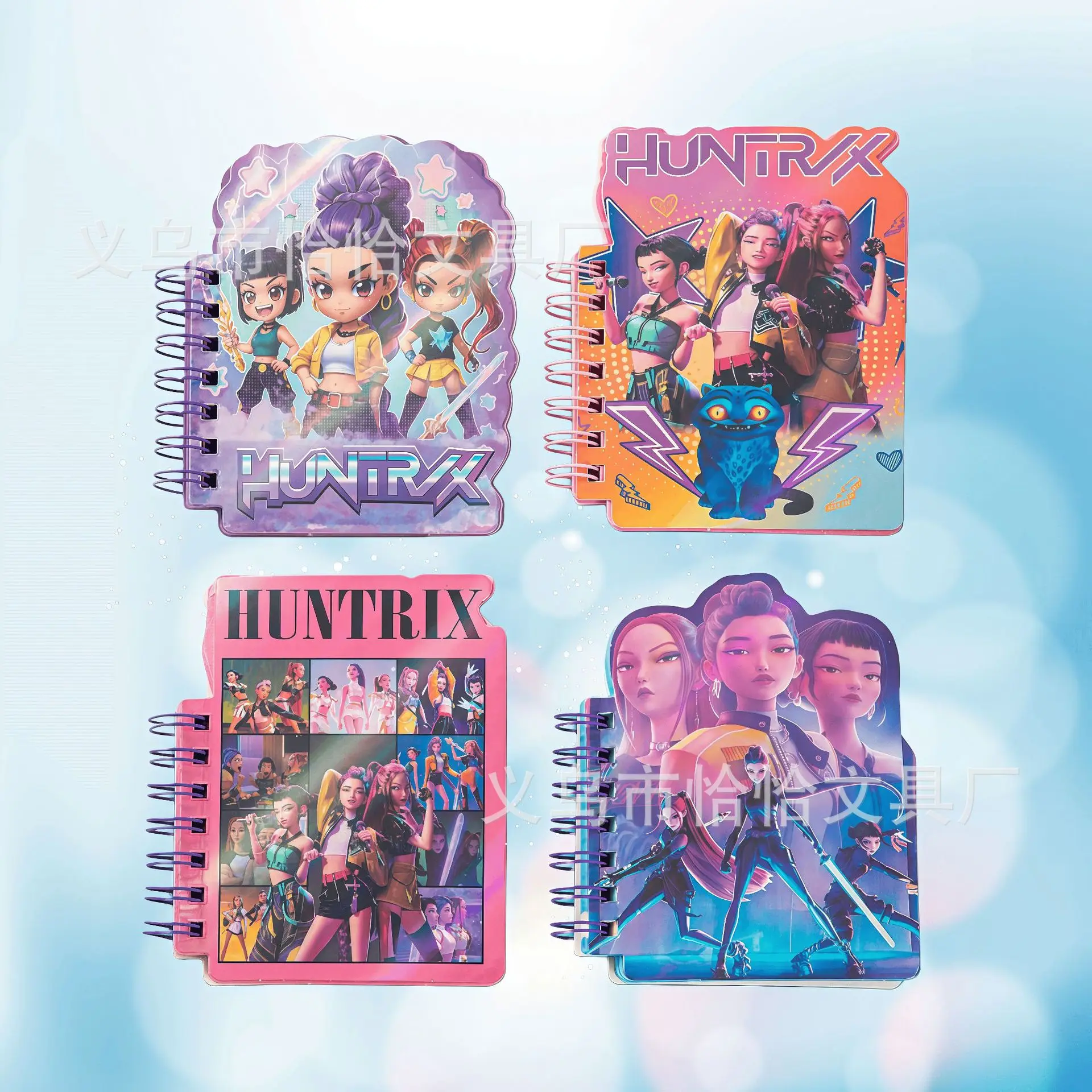 

Kasumi K Pop Demon Hunters Coil Notebook Cute Notebook A7 Alien Notebook Korean Anime Witch Color Loose Leaf Notebook Girl Nift