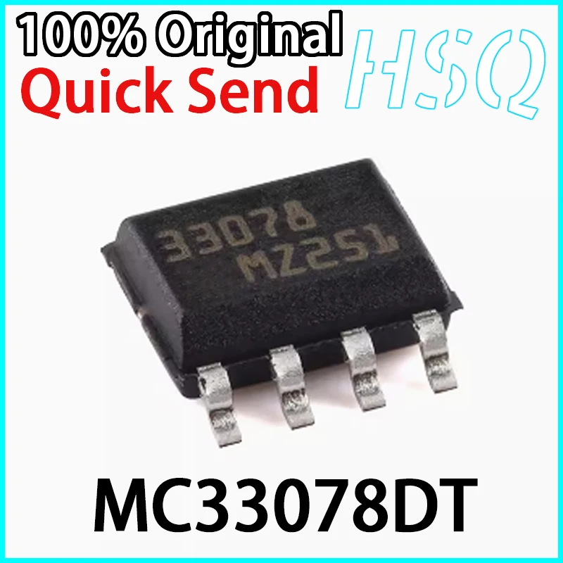 

10PCS Original MC33078DT 33078 SOP8 Low-noise Operational Amplifier Chip Brand New in Stock