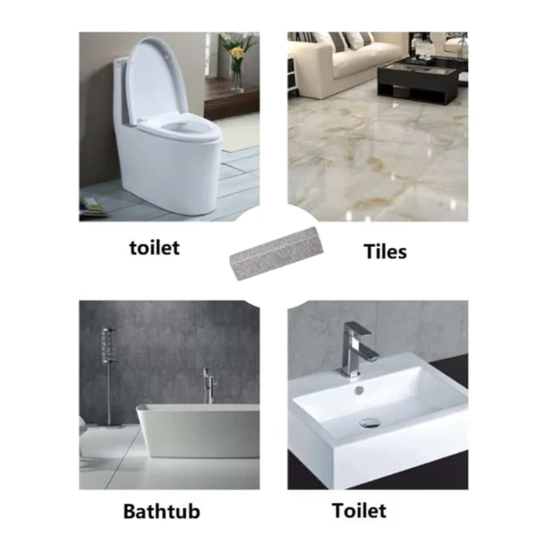 18 Pack Pumice Stone Toilet Bowl Clean Brush, Remove Toilet Bowl Hard Water Rings, Calcium Buildup And Rust Suitable-AT36